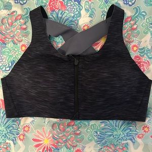 Lululemon elite bra zip front 36B